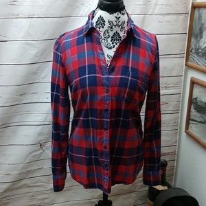 J. Crew flannel shirt